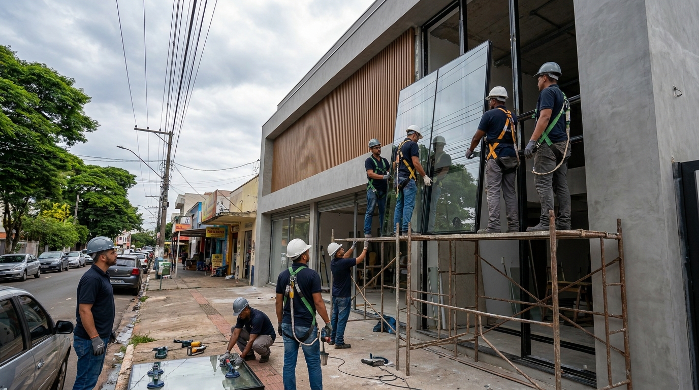 Fachada de Vidro no Amparo, Olinda‑PE