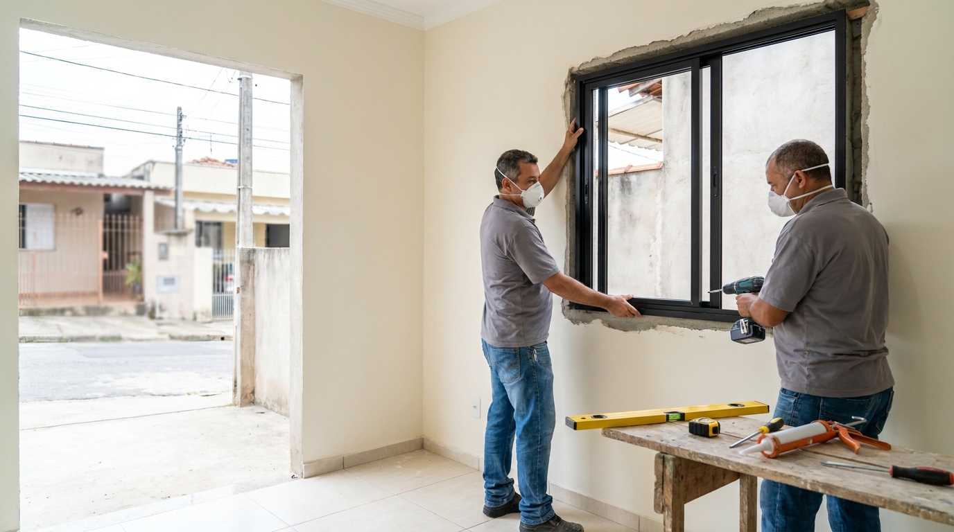 Serviços de Vidraçaria no Amparo, Olinda‑PE