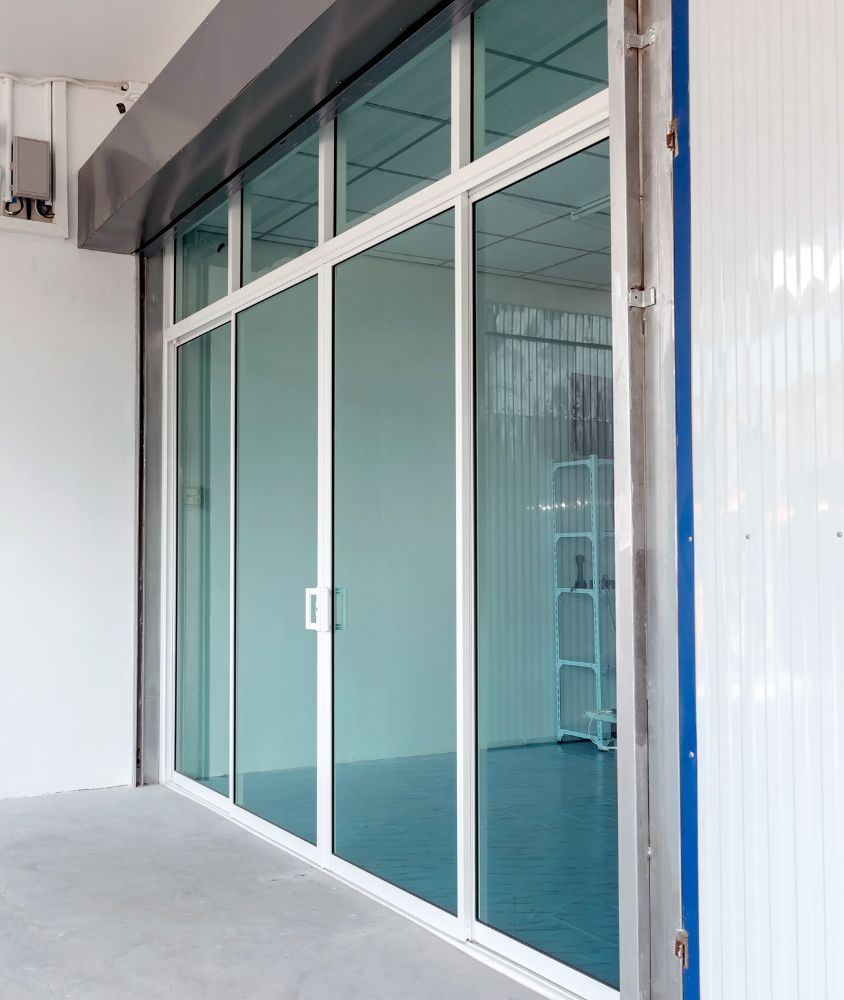 porta de vidro em Fortaleza